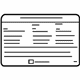 Mercedes-Benz 172-584-00-01 Tire Info Label Mercedes-Benz 172-584-00-01 Tire Info Label