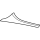 Mercedes-Benz 236-680-73-02-8T92 COVER TRIM Mercedes-Benz 236-680-73-02-8T92 COVER TRIM