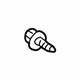 Mercedes-Benz 914031-006200 Rear Shield Screw Mercedes-Benz 914031-006200 Rear Shield Screw
