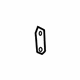 Mercedes-Benz 140-723-02-11 Edge Guard Plate Mercedes-Benz 140-723-02-11 Edge Guard Plate