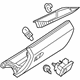 Mercedes-Benz 204-680-00-98-9F45 Glove Box Door Mercedes-Benz 204-680-00-98-9F45 Glove Box Door