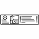 Mercedes-Benz 210-584-79-17 INFORMATION LABEL Mercedes-Benz 210-584-79-17 INFORMATION LABEL