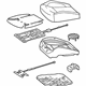 Mercedes-Benz 166-910-66-10-8T36 Cushion Assembly Mercedes-Benz 166-910-66-10-8T36 Cushion Assembly
