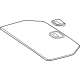 Mercedes-Benz 232-680-17-00-9F08 Floor Cover Mercedes-Benz 232-680-17-00-9F08 Floor Cover