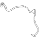 Mercedes-Benz 232-540-04-11 Electrical Wiring Harness Mercedes-Benz 232-540-04-11 Electrical Wiring Harness