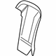 Mercedes-Benz 221-910-05-39-7J19 Seat Back Panel Mercedes-Benz 221-910-05-39-7J19 Seat Back Panel