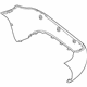 Mercedes-Benz 172-885-40-00-9999 Bumper Cover Mercedes-Benz 172-885-40-00-9999 Bumper Cover