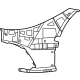 Mercedes-Benz 232-885-51-00-64 BASIC CARRIER, BUMPER Mercedes-Benz 232-885-51-00-64 BASIC CARRIER, BUMPER