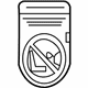 Mercedes-Benz 204-817-13-20 Air Bag Label Mercedes-Benz 204-817-13-20 Air Bag Label