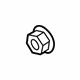 Mercedes-Benz 001-990-73-52 Alarm Horn Nut Mercedes-Benz 001-990-73-52 Alarm Horn Nut