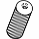 Mercedes-Benz 276-180-00-09 Filter Element Mercedes-Benz 276-180-00-09 Filter Element