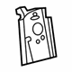 Mercedes-Benz 204-691-01-08-8N96 Pillar Trim Cover Mercedes-Benz 204-691-01-08-8N96 Pillar Trim Cover