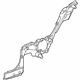 Mercedes-Benz 207-690-19-25-8N84 Lower Quarter Trim Mercedes-Benz 207-690-19-25-8N84 Lower Quarter Trim