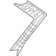 Mercedes-Benz 238-690-25-00-7M81 Windshield Pillar Trim Mercedes-Benz 238-690-25-00-7M81 Windshield Pillar Trim