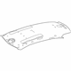 Mercedes-Benz 251-690-04-50-7H21 Headliner Mercedes-Benz 251-690-04-50-7H21 Headliner