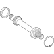 Mercedes-Benz 297-330-61-00 Intermed Shaft Mercedes-Benz 297-330-61-00 Intermed Shaft