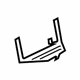 Mercedes-Benz 230-628-00-14 Passenger Air Bag Bracket Mercedes-Benz 230-628-00-14 Passenger Air Bag Bracket