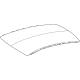 Mercedes-Benz 290-780-08-00-7P81 PANORAMIC ROOF