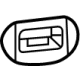 Mercedes-Benz 003-998-93-50 Wheel Opening Molding Clip Mercedes-Benz 003-998-93-50 Wheel Opening Molding Clip