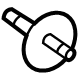 Mercedes-Benz 099-990-06-00 Fender Mount Stud Mercedes-Benz 099-990-06-00 Fender Mount Stud