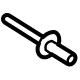 Mercedes-Benz 000-991-79-03 Roof Rail Rivet Mercedes-Benz 000-991-79-03 Roof Rail Rivet