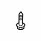 Mercedes-Benz 000000-001460 Front Fender Liner Screw Mercedes-Benz 000000-001460 Front Fender Liner Screw