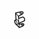 Mercedes-Benz 209-620-10-31 Tow Hook Bracket Mercedes-Benz 209-620-10-31 Tow Hook Bracket