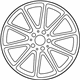 Mercedes-Benz 292-401-22-00-7X21 Wheel, Alloy Mercedes-Benz 292-401-22-00-7X21 Wheel, Alloy