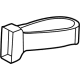 Mercedes-Benz 223-733-14-00 Door Check Cover Mercedes-Benz 223-733-14-00 Door Check Cover