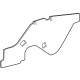 Mercedes-Benz 236-692-09-00 DAMPENING, SIDE WALL Mercedes-Benz 236-692-09-00 DAMPENING, SIDE WALL