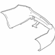 Mercedes-Benz 207-880-35-47-9999 Bumper Cover Mercedes-Benz 207-880-35-47-9999 Bumper Cover