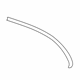 Mercedes-Benz 203-673-17-38-1693 Upper Molding Mercedes-Benz 203-673-17-38-1693 Upper Molding