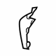 Mercedes-Benz 221-910-08-54-7G50 Corner Cover Mercedes-Benz 221-910-08-54-7G50 Corner Cover
