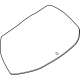 Mercedes-Benz 254-740-12-00 Lift Gate Glass Mercedes-Benz 254-740-12-00 Lift Gate Glass