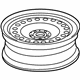 Mercedes-Benz 209-400-00-02 Spare Wheel Mercedes-Benz 209-400-00-02 Spare Wheel