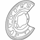Mercedes-Benz 222-423-01-20 Backing Plate