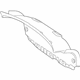 Mercedes-Benz 118-690-76-00-9E83 Trunk Lid Trim Mercedes-Benz 118-690-76-00-9E83 Trunk Lid Trim