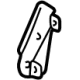 Mercedes-Benz 463-830-07-14 Outer Bracket