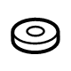 Mercedes-Benz 201-504-01-12 Washer Reservoir Mount Cushion Mercedes-Benz 201-504-01-12 Washer Reservoir Mount Cushion