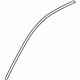 Mercedes-Benz 253-725-51-01 Upper Molding Mercedes-Benz 253-725-51-01 Upper Molding