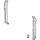 Mercedes-Benz 204-501-03-20 Condenser Assembly Bracket Mercedes-Benz 204-501-03-20 Condenser Assembly Bracket