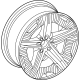 Mercedes-Benz 295-401-22-00-7X23 Wheel Mercedes-Benz 295-401-22-00-7X23 Wheel