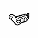 Mercedes-Benz 230-640-03-33 Partition Panel Brace Mercedes-Benz 230-640-03-33 Partition Panel Brace