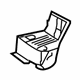 Mercedes-Benz 230-618-01-59 REAR FLOOR