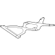 Mercedes-Benz 190-610-42-01 Stiffener