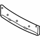 Mercedes-Benz 230-817-27-78 License Bracket Mercedes-Benz 230-817-27-78 License Bracket