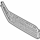 Mercedes-Benz 230-885-14-23 Lower Grille Mercedes-Benz 230-885-14-23 Lower Grille