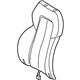 Mercedes-Benz 170-910-16-16 Seat Back Pad