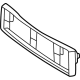 Mercedes-Benz 232-885-39-00 License Plate Holder Mercedes-Benz 232-885-39-00 License Plate Holder