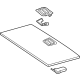Mercedes-Benz 297-680-24-00-1D55 Floor Cover Mercedes-Benz 297-680-24-00-1D55 Floor Cover